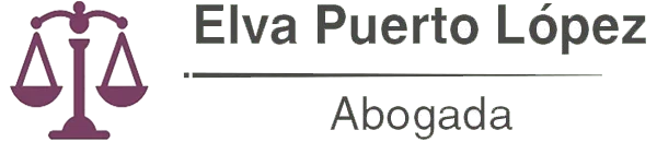 Firma y logotipo de Elva Puerto Abogados, despacho legal en Ponferrada